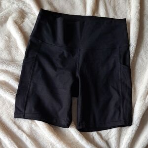 Aerie Black Bike Shorts